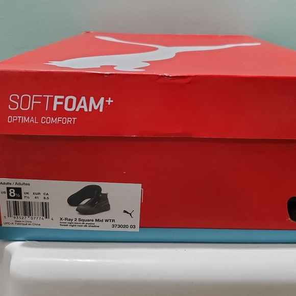 PUMA X-Ray 2 Square Mid Winter Unisex High Top Chunky Sole Sneakers sz 41 - Picture 12 of 12